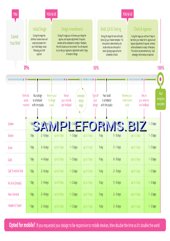 Email Marketing Template Timeline pdf free
